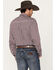 Image #4 - RANK 45® Men's Event Medium Geo Print Long Sleeve Button-Down Western Shirt, White, hi-res