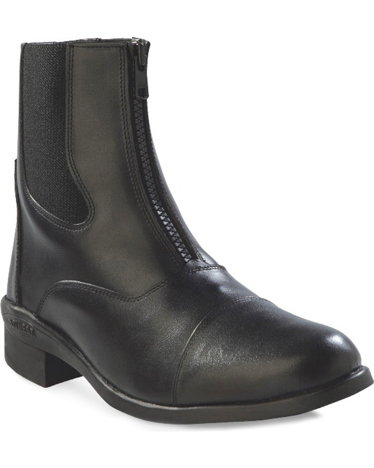 short black riding boots