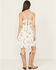 Image #4 - Wild Moss Women's Floral Embroidered Sleeveless Mini Dress, White, hi-res