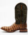 Image #3 - Cody James Men's Brown Exotic Caiman Tail Skin Western Boots - Broad Square Toe, Brown, hi-res