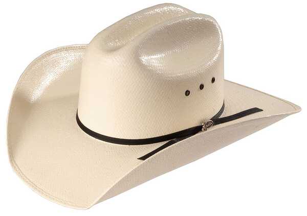 Image #1 - Justin 10X Ranch Hand Straw Cowboy Hat, Natural, hi-res
