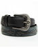 Image #1 - Moonshine Spirit Men's Mad Cat Western Leather Belt, Black, hi-res