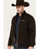Image #2 - Cinch Men's Textured Insulated Concealed Carry Jacket, Brown, hi-res