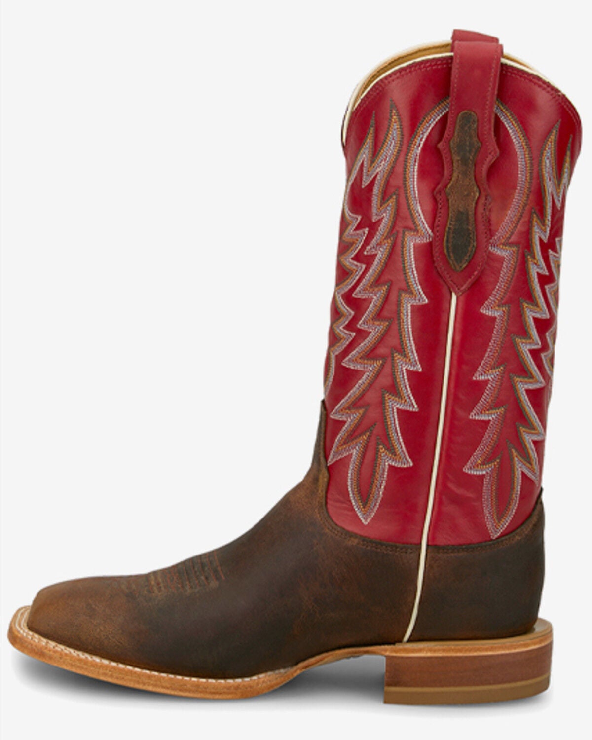 Image #3 - Justin Men's CPX Pocatello Performance Western Boots - Broad Square Toe, Tan, hi-res