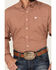 Image #3 - Cinch Men's Floral Geo Print Long Sleeve Button-Down Western Shirt, Brown, hi-res