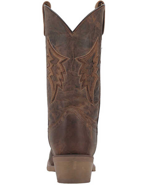 Image #5 - Laredo Men's Nico Western Boots - Square Toe, Taupe, hi-res