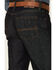 Image #4 - Cody James Men's Heeler Dark Wash Stretch Stackable Straight Leg Jeans, Blue, hi-res