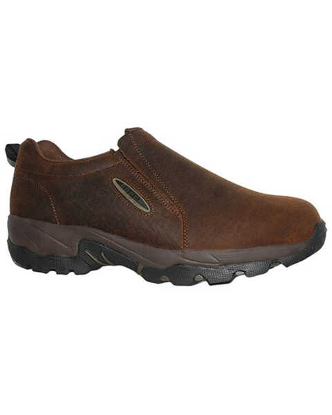 Roper Men's Air Light Casual Shoes - Round Toe, Brown, hi-res