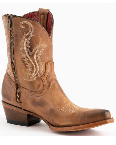 Ferrini Women's Molly Western Boots - Snip Toe , Brown, hi-res