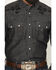 Image #3 - Kimes Ranch Men's Memphis Denim Embroidered Long Sleeve Snap Western Shirt, Black, hi-res