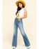 Image #6 - Rolla's Women's Medium East Coast Flare Jeans , Blue, hi-res