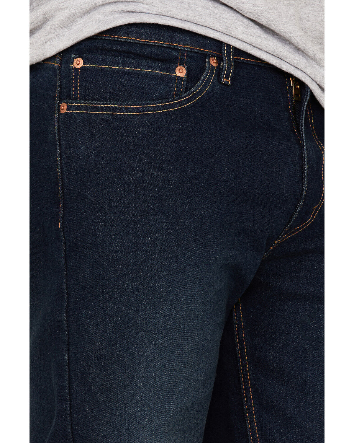 Image #2 - Levi's Men's 511 Spruce Up Adapt Dark Wash Stretch Slim Straight Jeans, Dark Wash, hi-res