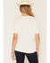 Image #4 - Shyanne Women's Western Checkerboard Short Sleeve Graphic Tee, Navy, hi-res