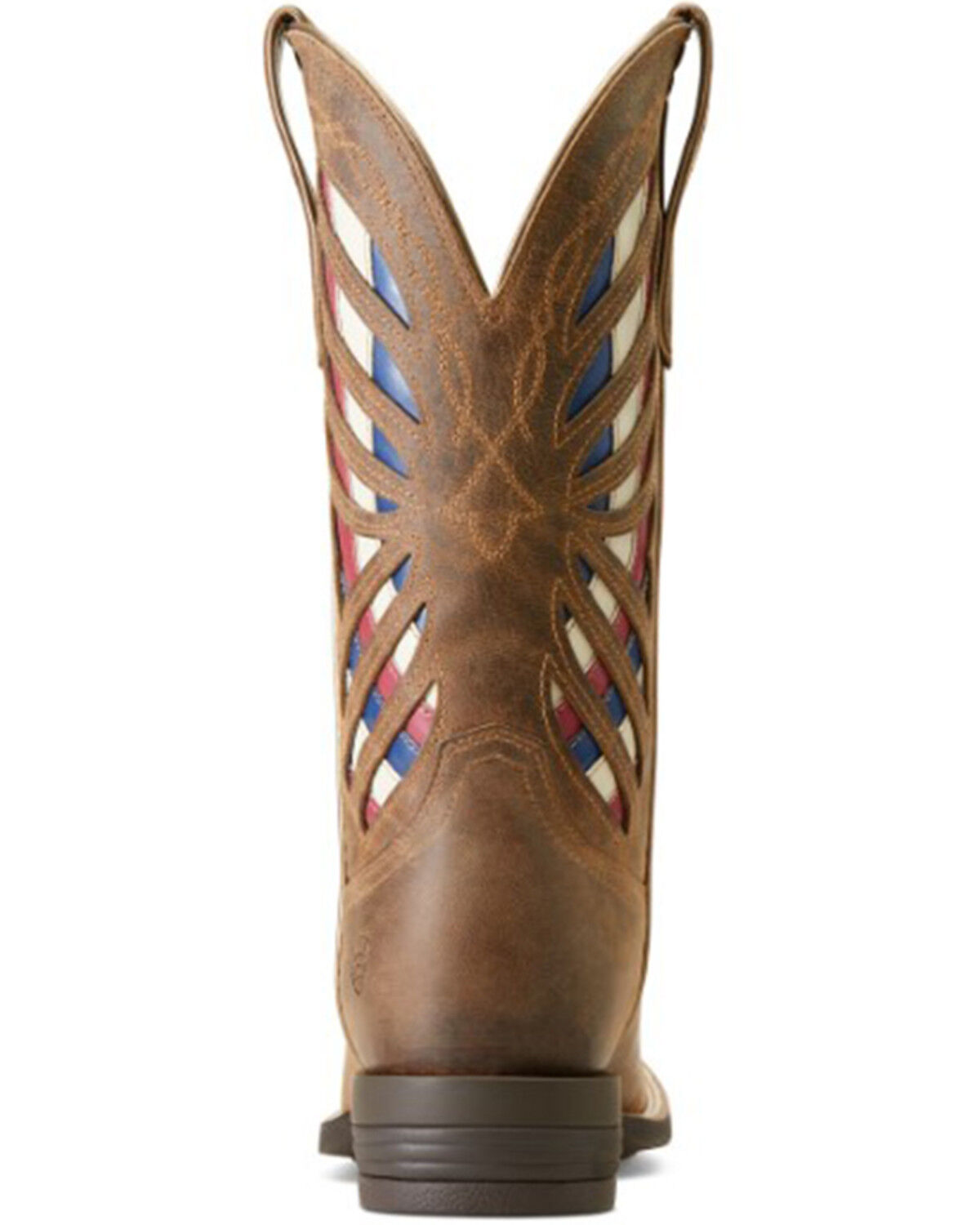 Image #3 - Ariat Women's Longview Performance Western Boots - Broad Square Toe, Brown, hi-res