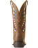 Image #3 - Ariat Women's Longview Performance Western Boots - Broad Square Toe, Brown, hi-res