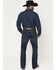 Image #3 - Wrangler Retro Men's 77MWZ Dark Wash Slim Bootcut Stretch Denim Jeans, Dark Wash, hi-res