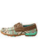 Twisted X Women's Multicolored Canvas Boat Shoes - Moc Toe, Multi, hi-res