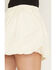 Image #4 - By Together Women's Bubble Hem Mini Skort, Cream, hi-res