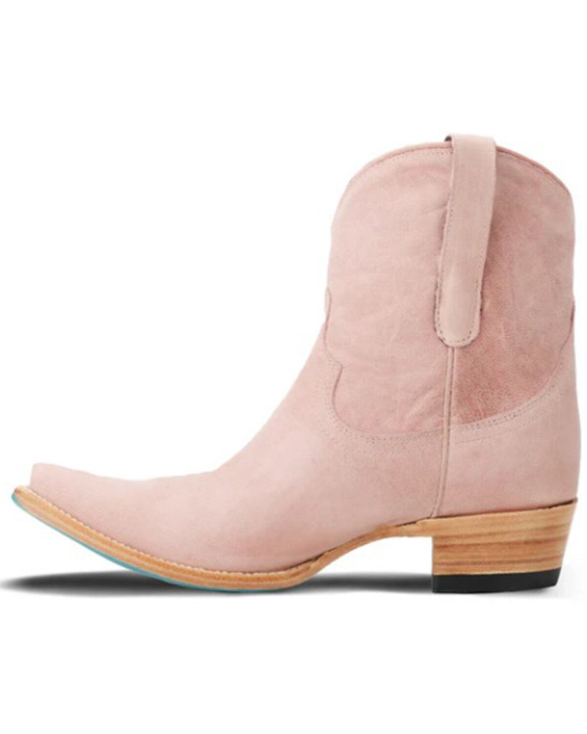 Image #3 - Lane Women's Emma Jane Western Booties - Snip Toe, Blush, hi-res