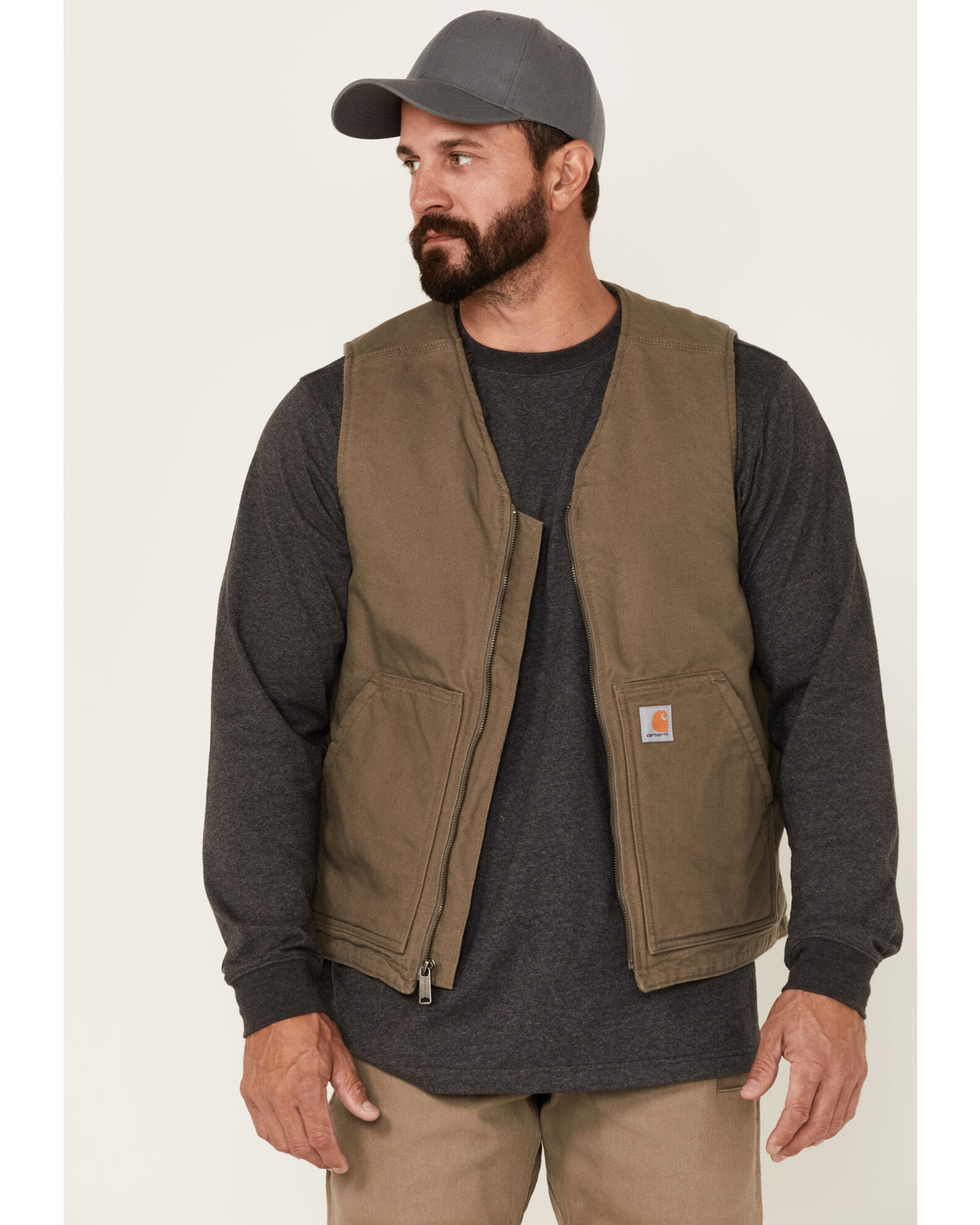 Carhart mens vest clearance