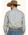 Stetson Men's Tooling Paisley Print Long Sleeve Western Shirt , Grey, hi-res