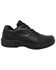 Ad Tec Men's Athletic Black Uniform Work Shoes - Round Toe, Black, hi-res