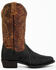 Image #2 - Dan Post Men's Winston Exotic Teju Lizard Western Boots - Round Toe, Black, hi-res