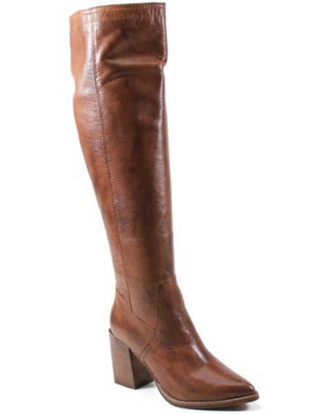 Diba True Women's True Do Tall Boots - Pointed Toe, Brown, hi-res