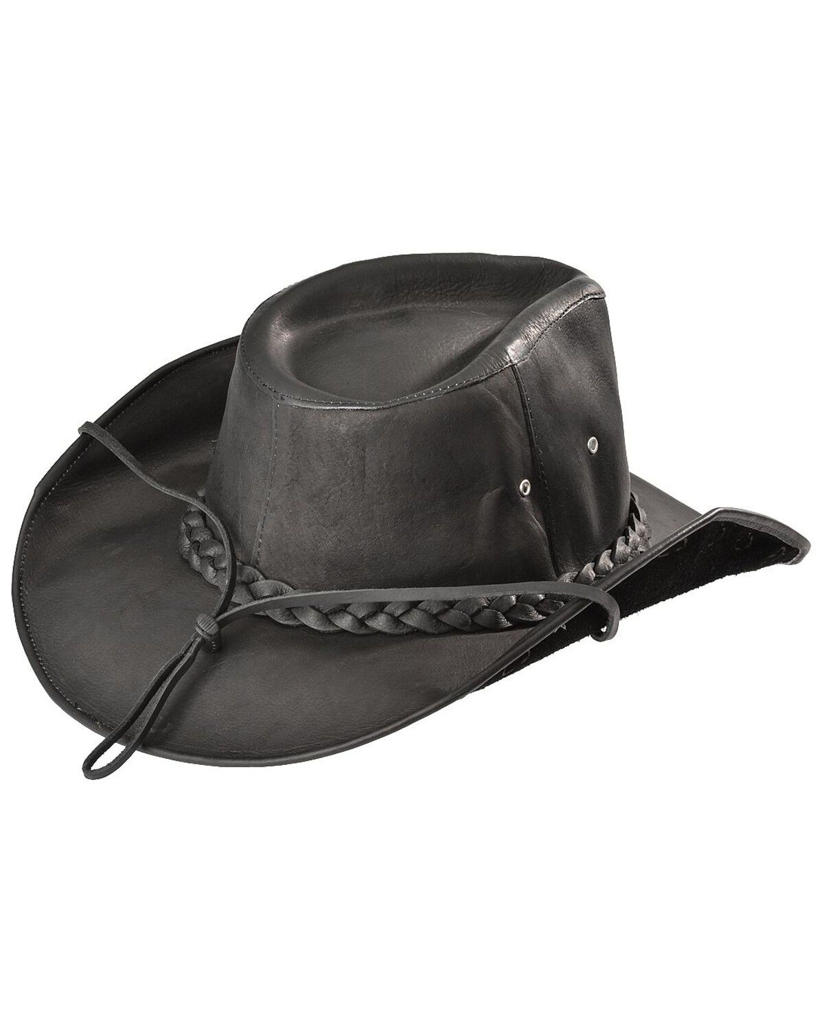 mens leather hats