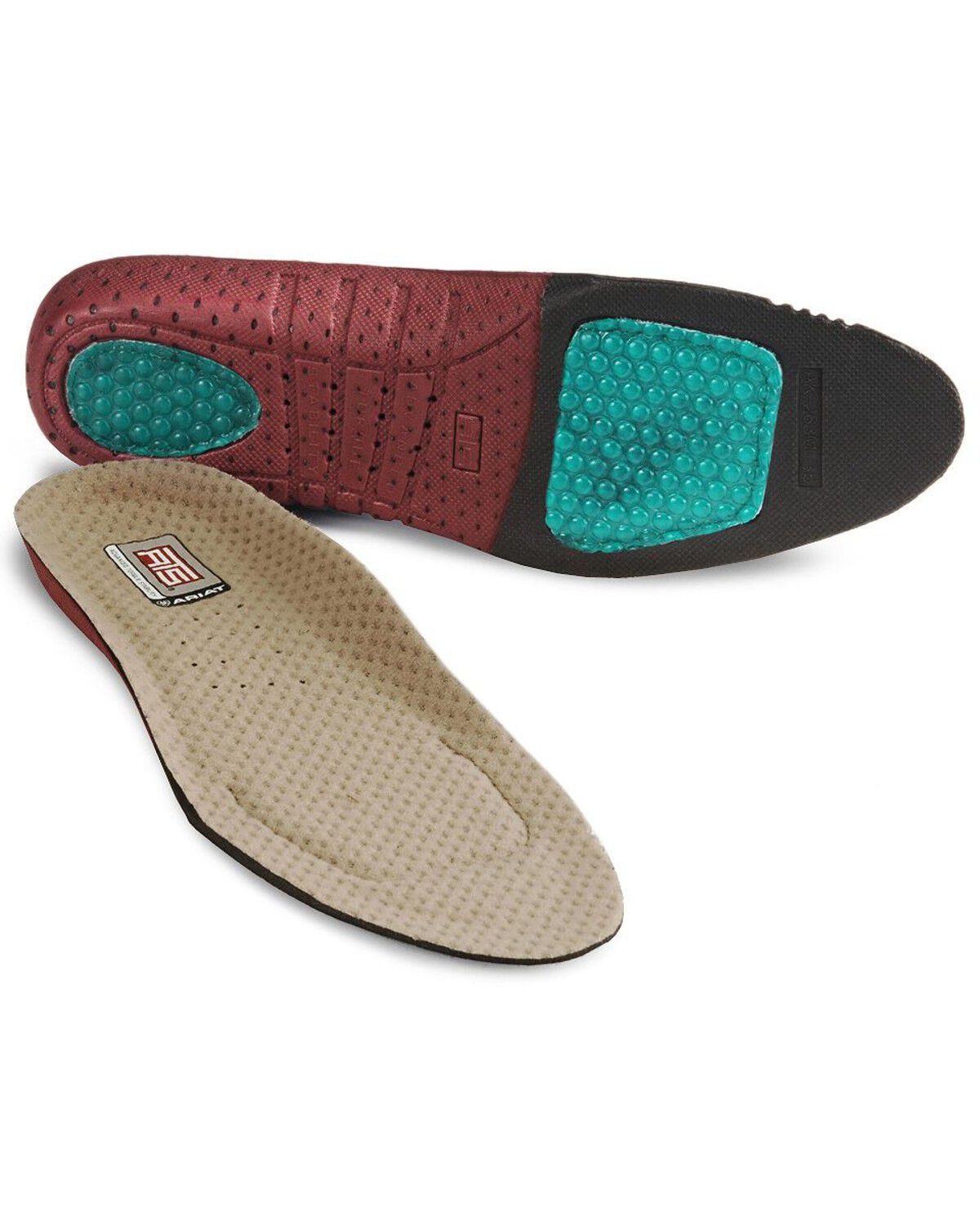 Image #1 - Ariat Men's ATS Footbed - Round Toe, Multi, hi-res