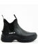 Image #2 - RANK 45® Women's Rubber Ankle Work Boots - Round Toe, Black, hi-res