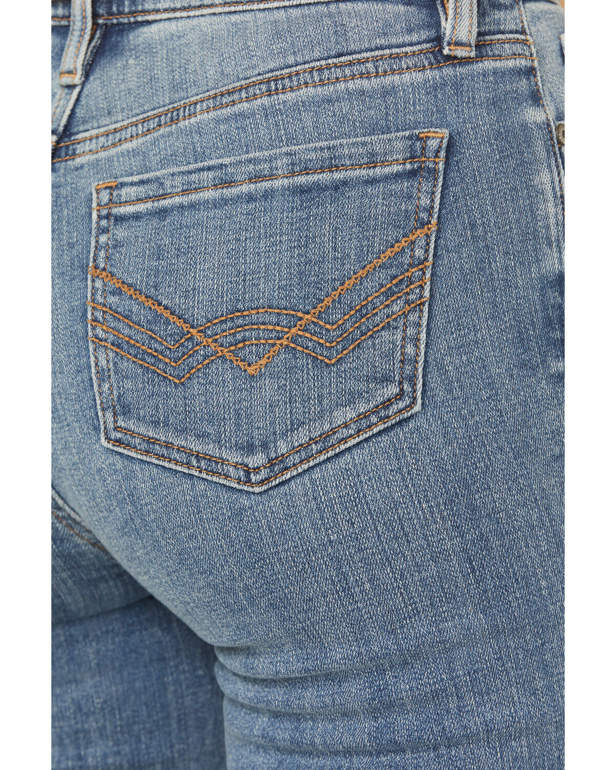 Image #4 - Idyllwind Women's Arbor Medium Wash Legend High Rise Bootcut Super Stretch Denim Jeans, Medium Wash, hi-res