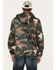 Image #4 - Brixton Men's Camo Print Claxton Crest Logo Graphic Hooded Zip Jacket, Camouflage, hi-res