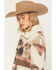 Image #2 - Panhandle Slim Women's Southwestern Print Button-Down Coat, Brown, hi-res