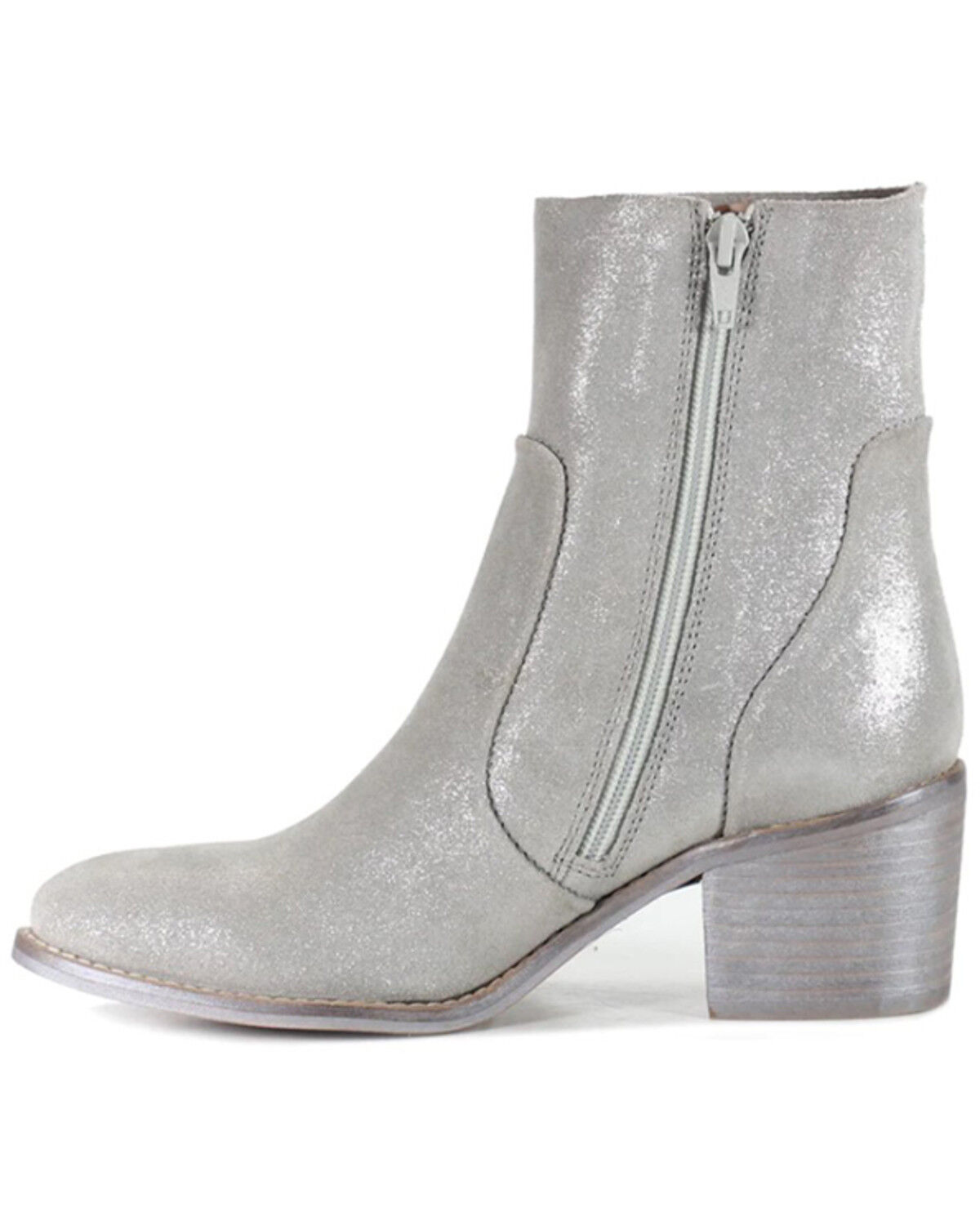 Image #2 - Diba True Women's Majes Tic Short Boots - Round Toe, Pewter, hi-res
