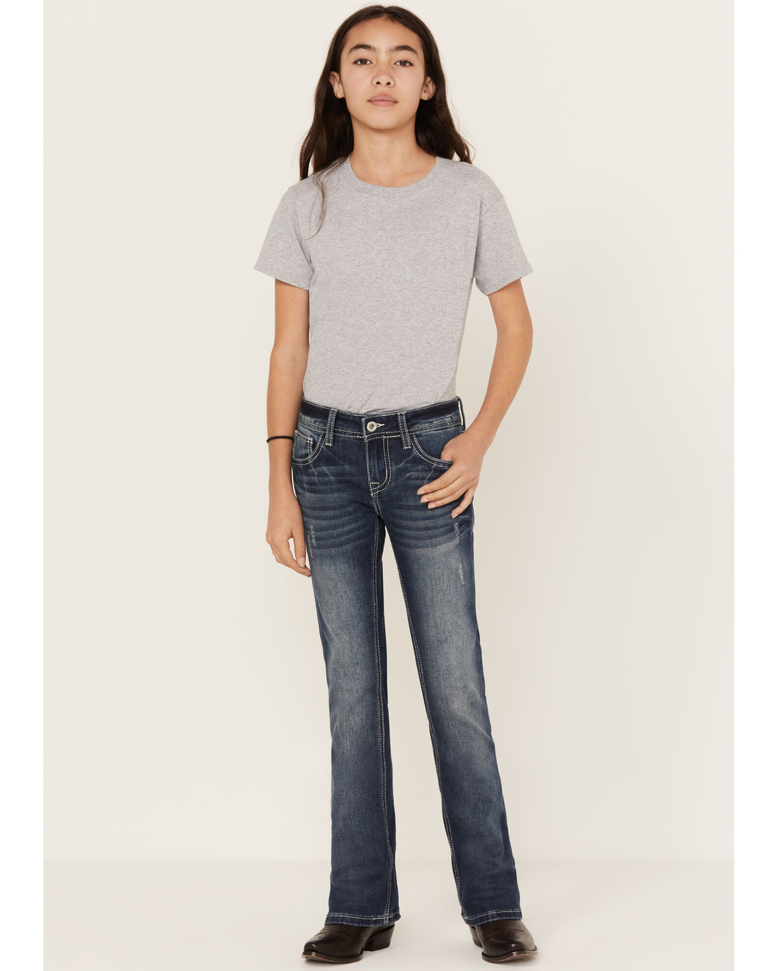 Bootcut girls jeans on sale