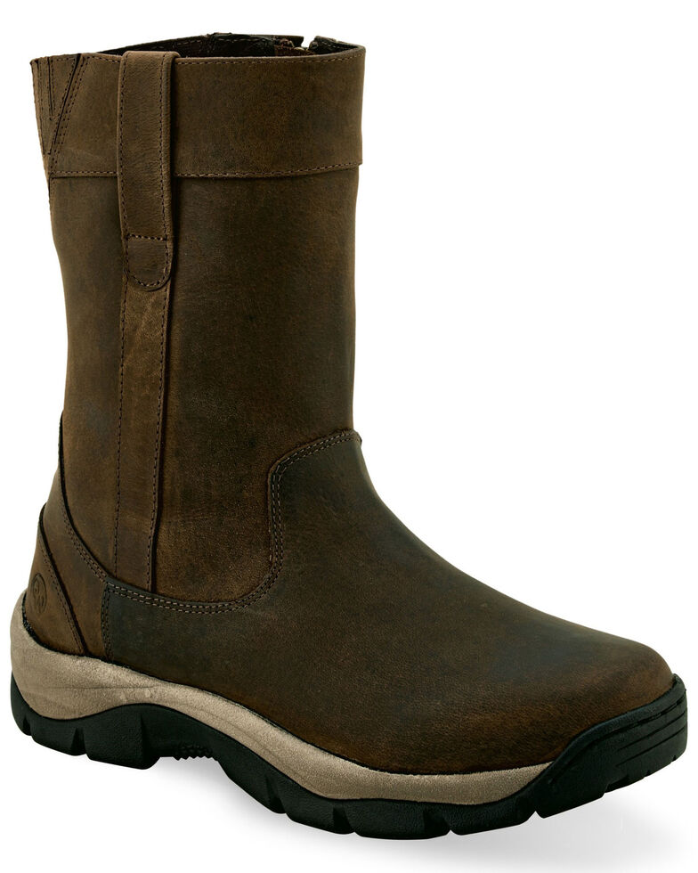 cowboy boots with zipper on the side