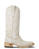 Image #2 - Lane Women's Saratoga Square Western Boots - Square Toe, Ivory, hi-res
