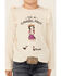 Image #2 - Wrangler Girls' Cowgirl First Long Sleeve T-Shirt, Oatmeal, hi-res