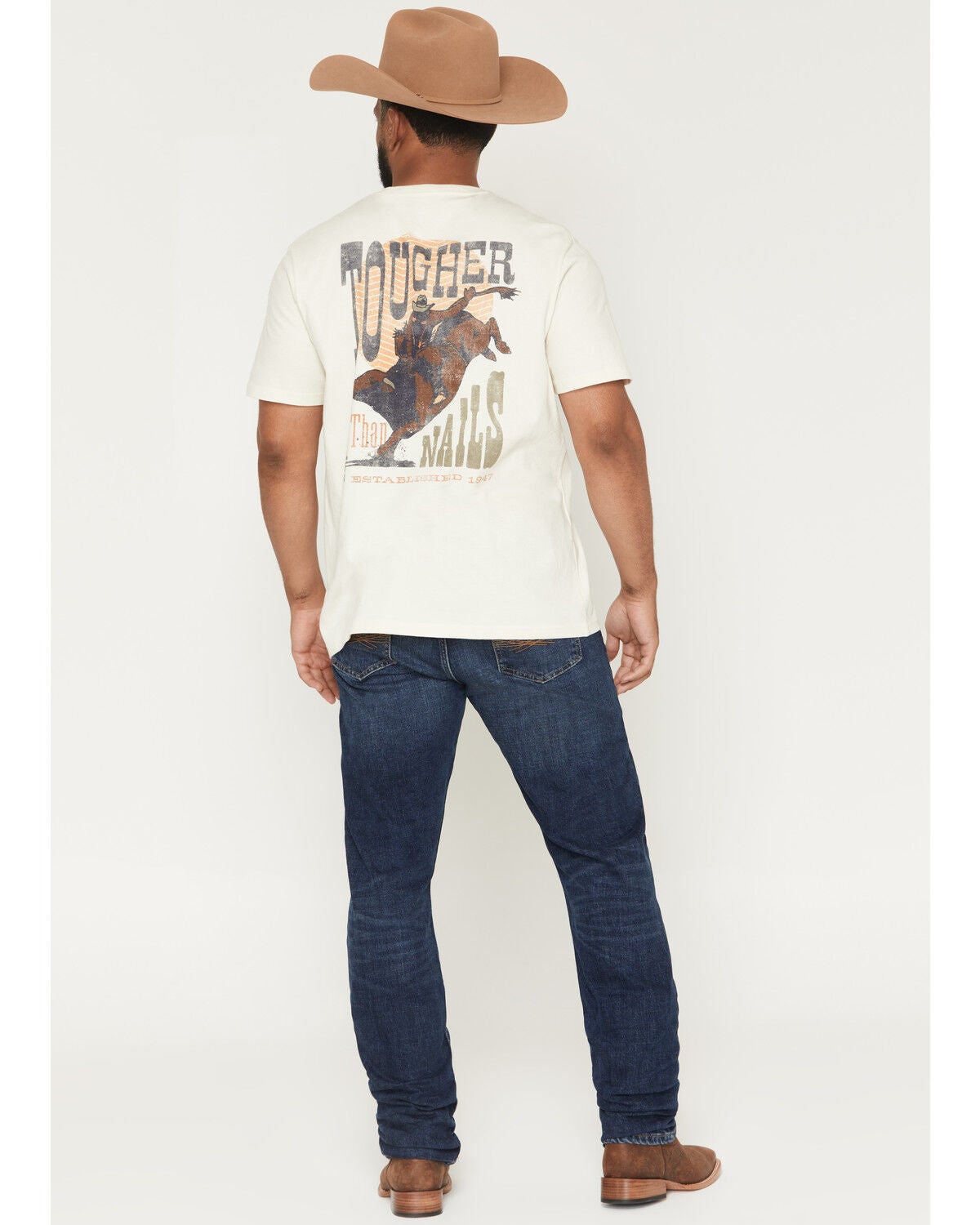 Image #3 - Wrangler 20X Men's 44MWX Pepperstone Dark Wash Slim Straight Stretch Denim Jeans, Dark Wash, hi-res