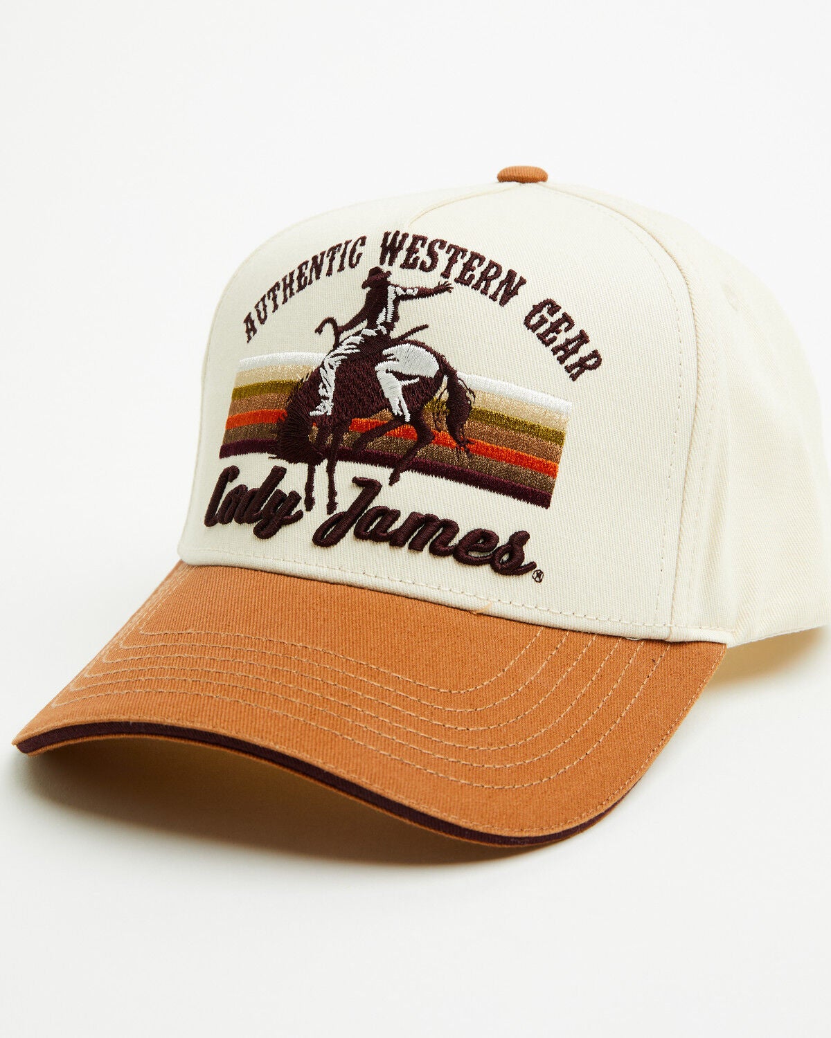 Image #1 - Cody James Boys' Authentic Western Gear Ball Cap, Brown, hi-res
