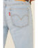 Levi's Girls' 711 Sidetrack Light Wash Skinny Fit Jeans , Light Blue, hi-res