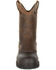 Georgia Boot Men's Mud Dog Pull On Work Boots - Round Toe, Tan, hi-res
