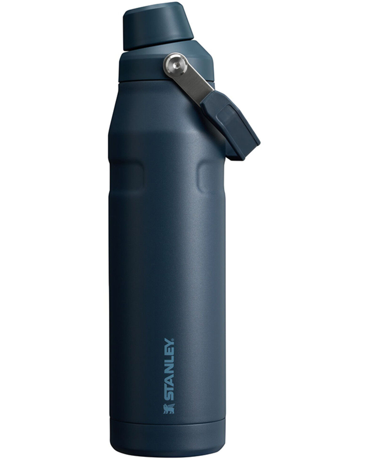 Image #1 - Stanley 36oz IceFlow™ Bottle with Fast Flow Lid, Navy, hi-res