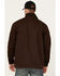 Image #4 - Hawx Men's Oakdale Sherpa Lined Waxed Shirt Jacket, Brown, hi-res