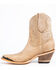 Idyllwind Women's Wheels Western Booties - Medium Toe, Natural, hi-res