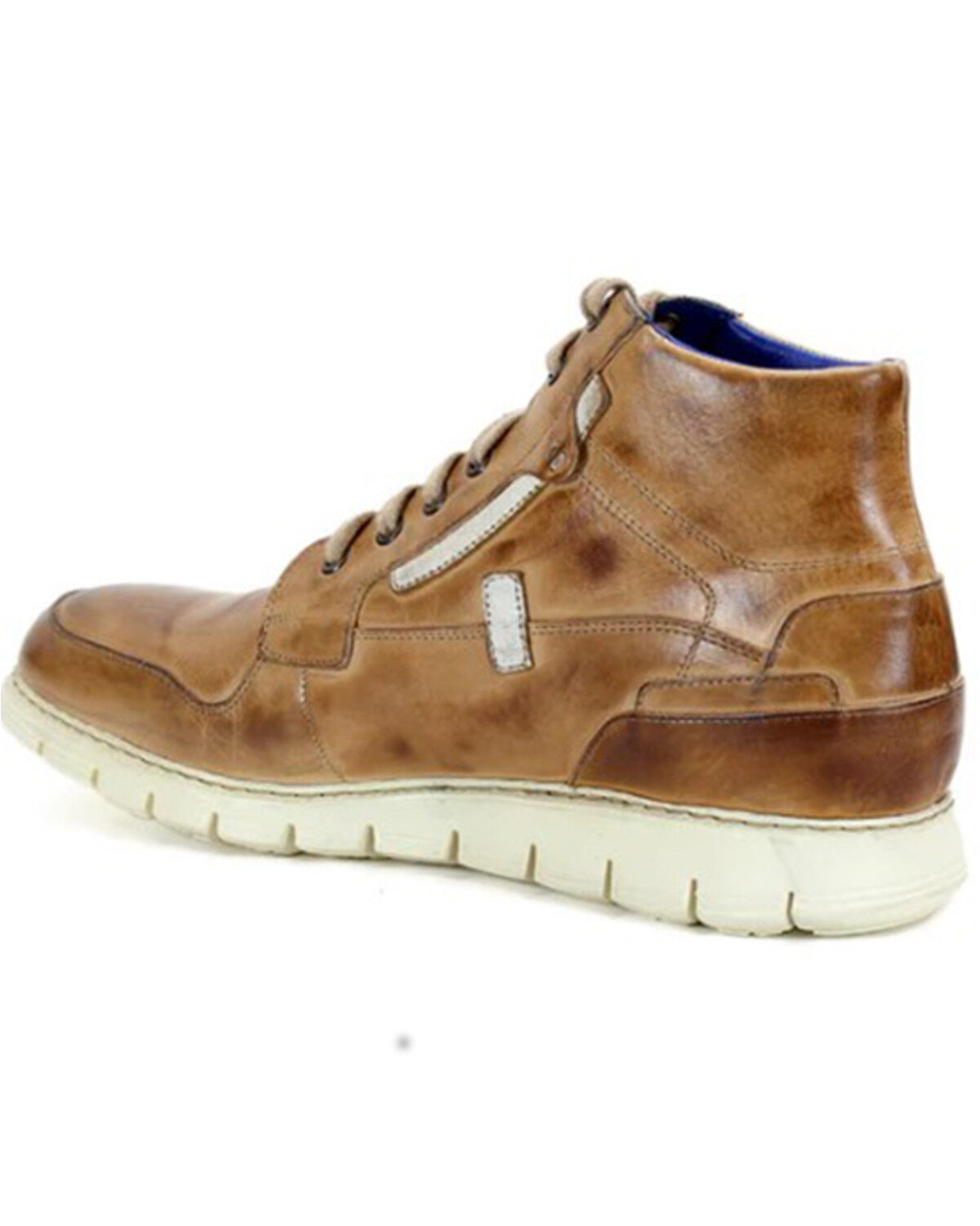 Image #3 - Bed Stu Men's Galahad Lace-Up Sneaker Boots - Round Toe, Tan, hi-res