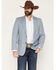 Image #1 - Circle S Men's Fort Worth Sport Coat - Big, Heather Blue, hi-res