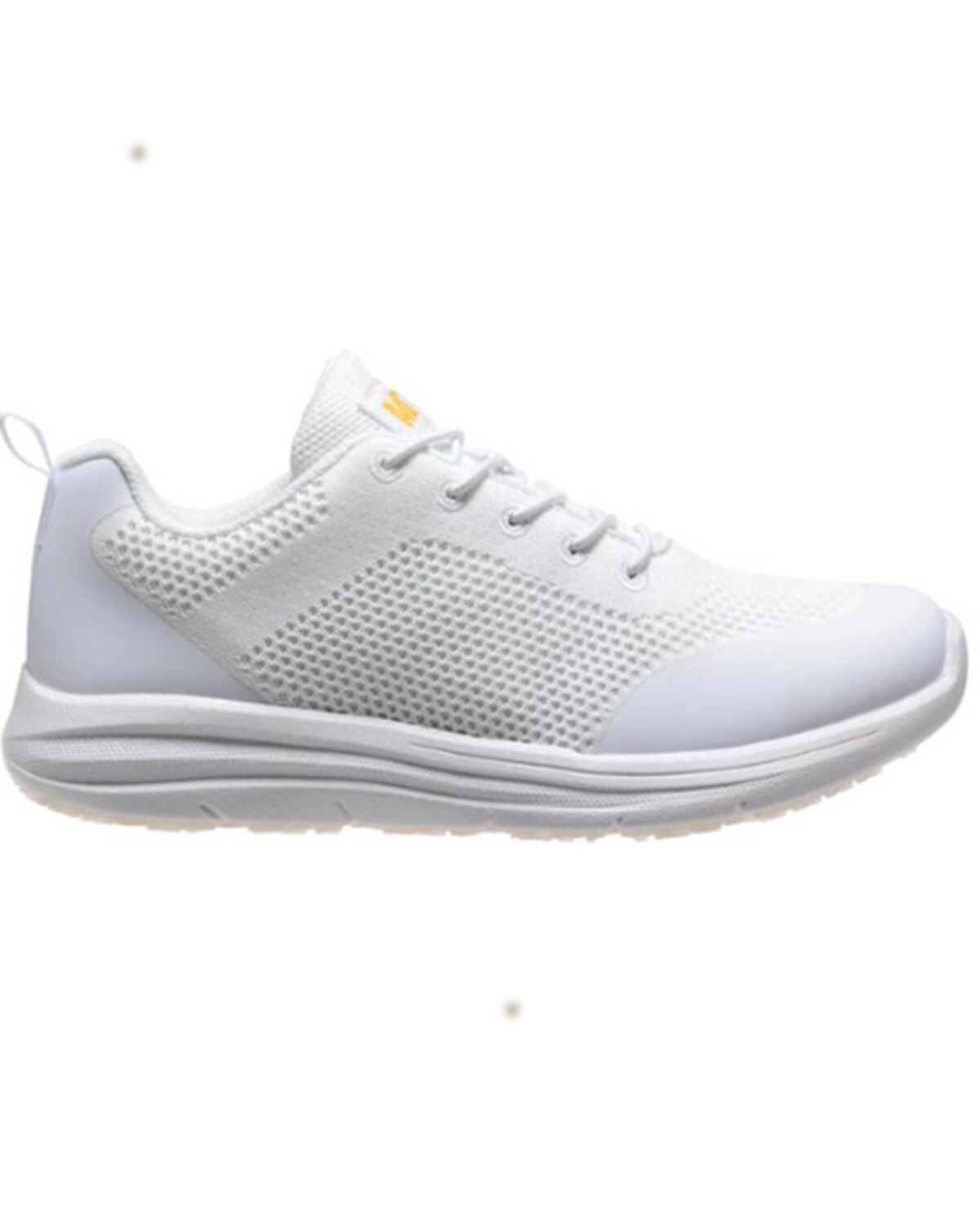 Image #2 - AdTec Women's Light Weight Work Shoes - Round Toe, White, hi-res