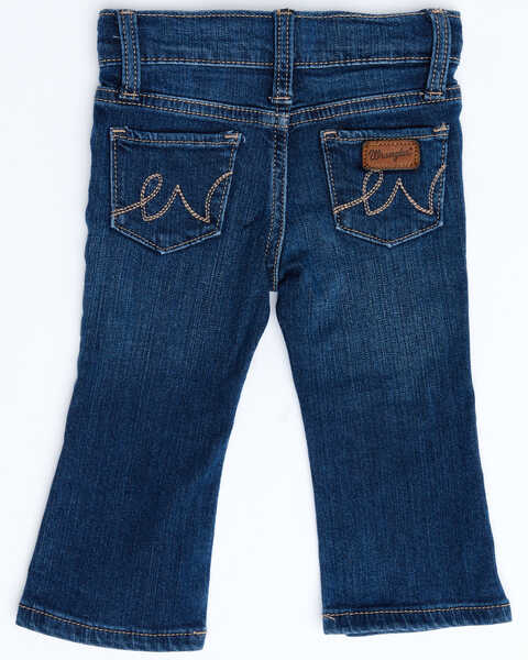 Image #4 - Wrangler Toddler Girls' Western 5 Pocket Skinny Jeans , Blue, hi-res